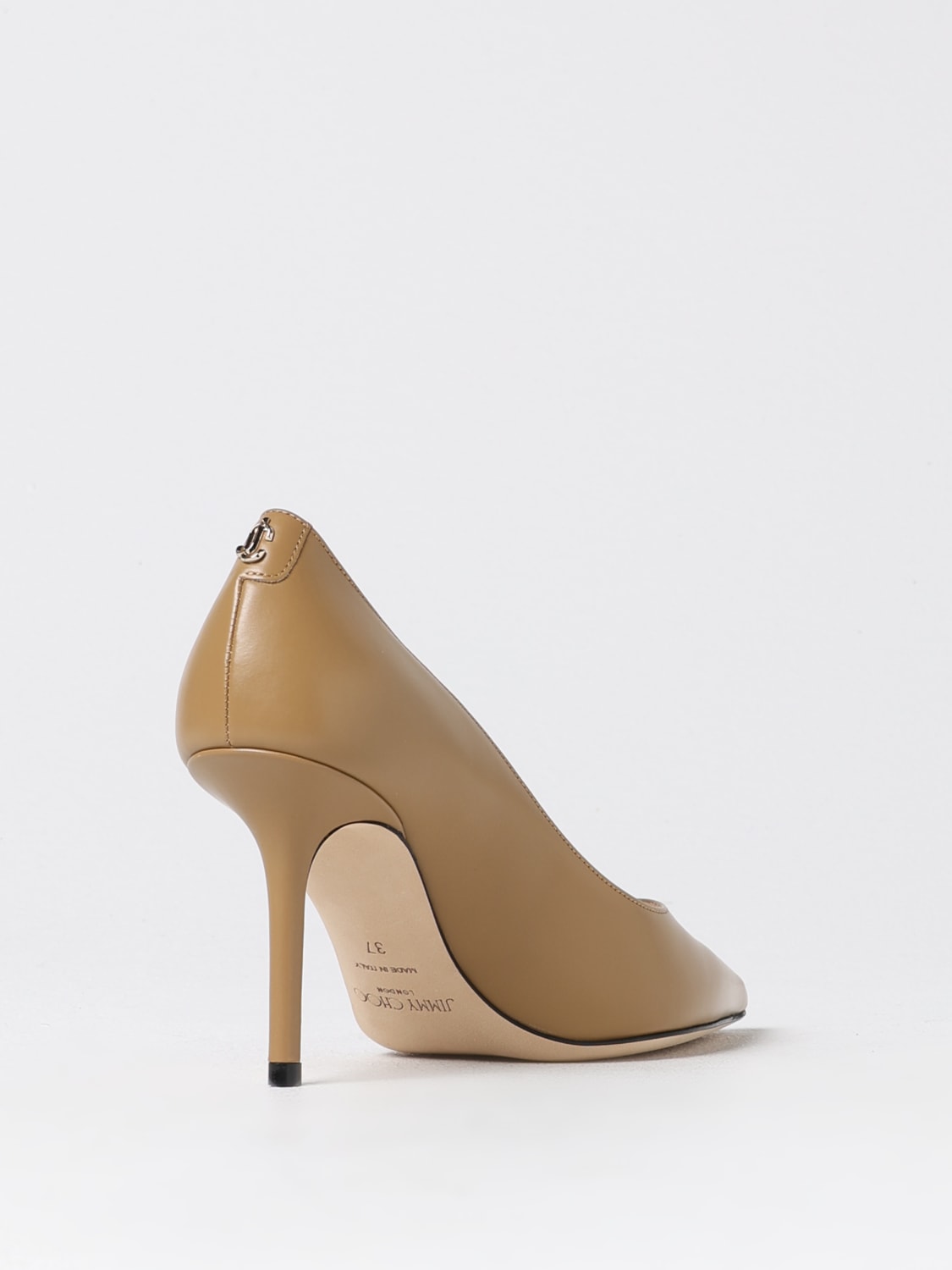 JIMMY CHOO PUMPS: High heel shoes woman Jimmy Choo, Beige - Img 3