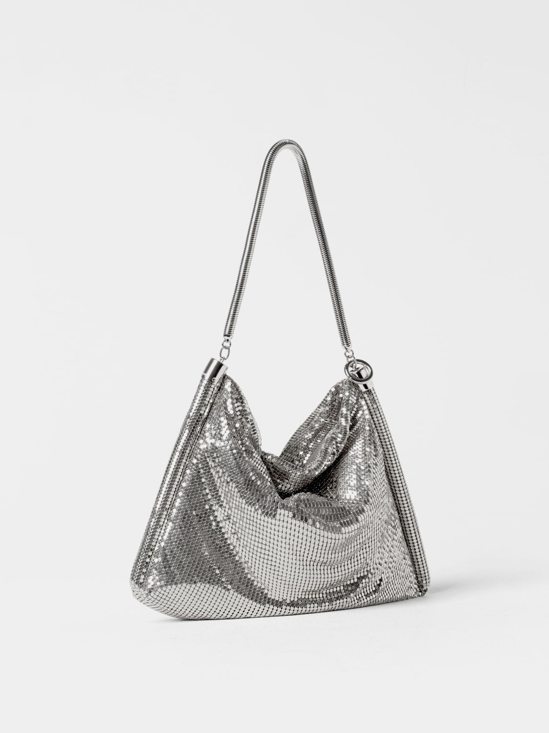 RABANNE SHOULDER BAG: Shoulder bag woman Rabanne, Grey - Img 3