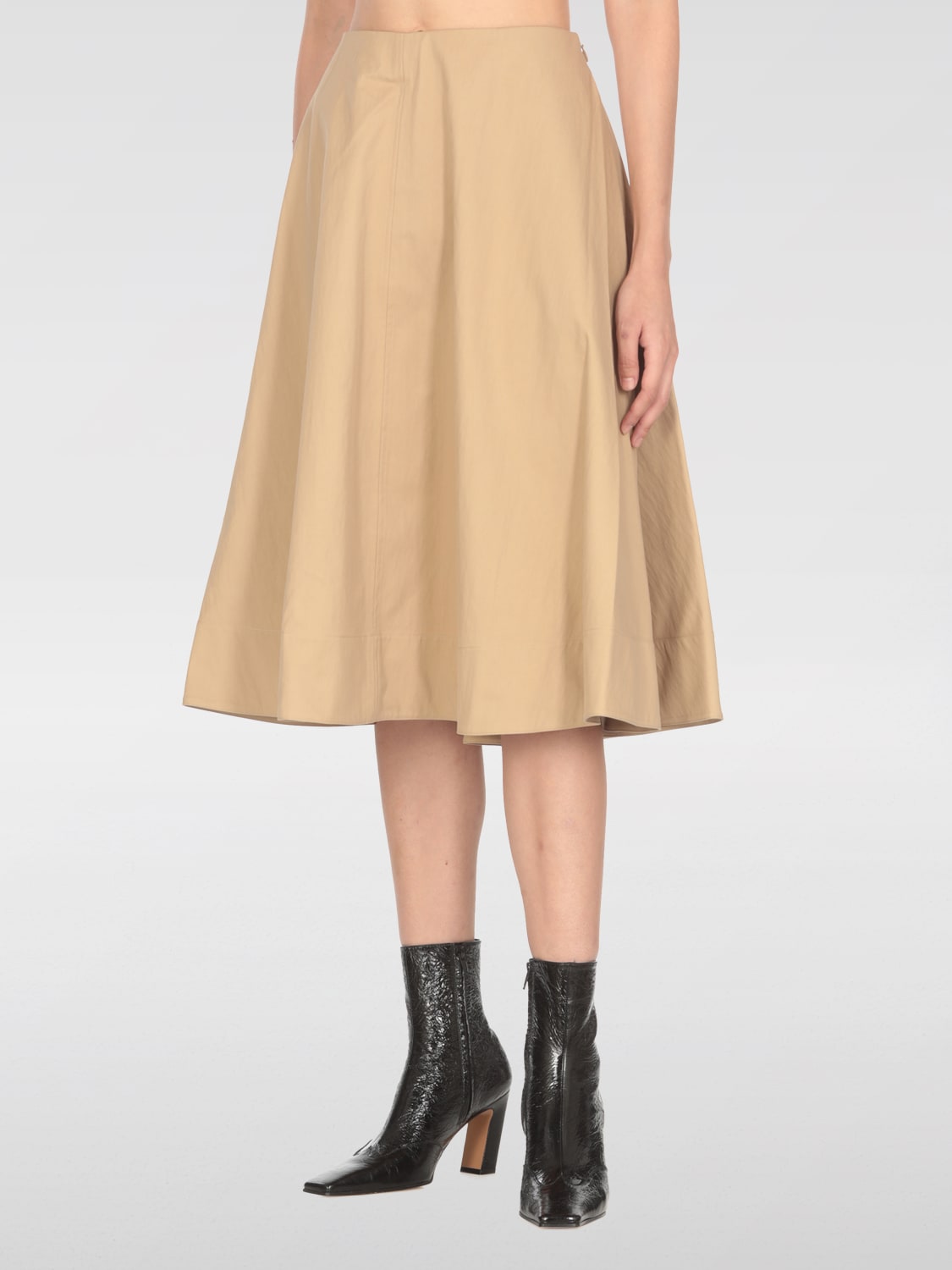 KHAITE SKIRT: Skirt woman Khaite, Beige - Img 1