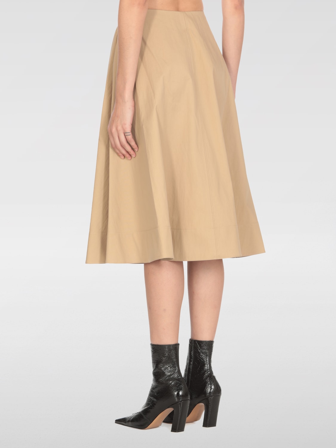 KHAITE SKIRT: Skirt woman Khaite, Beige - Img 3