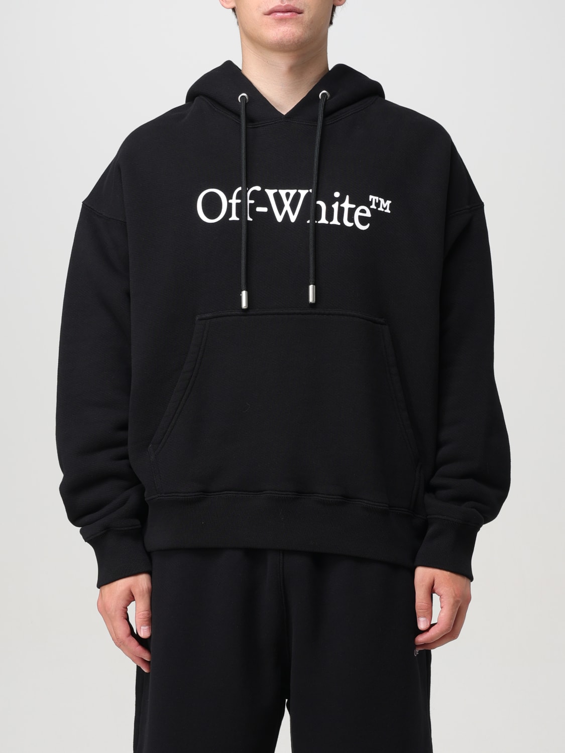 OFF-WHITE SUDADERA: Sudadera hombre Off-white, Negro - Img 1