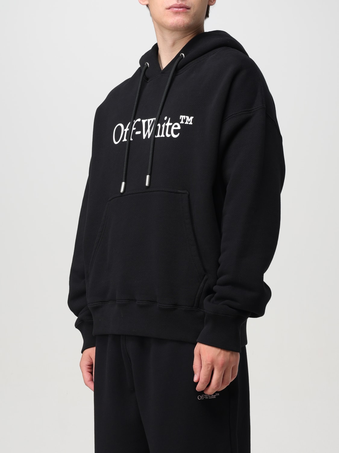 OFF-WHITE SUDADERA: Sudadera hombre Off-white, Negro - Img 4