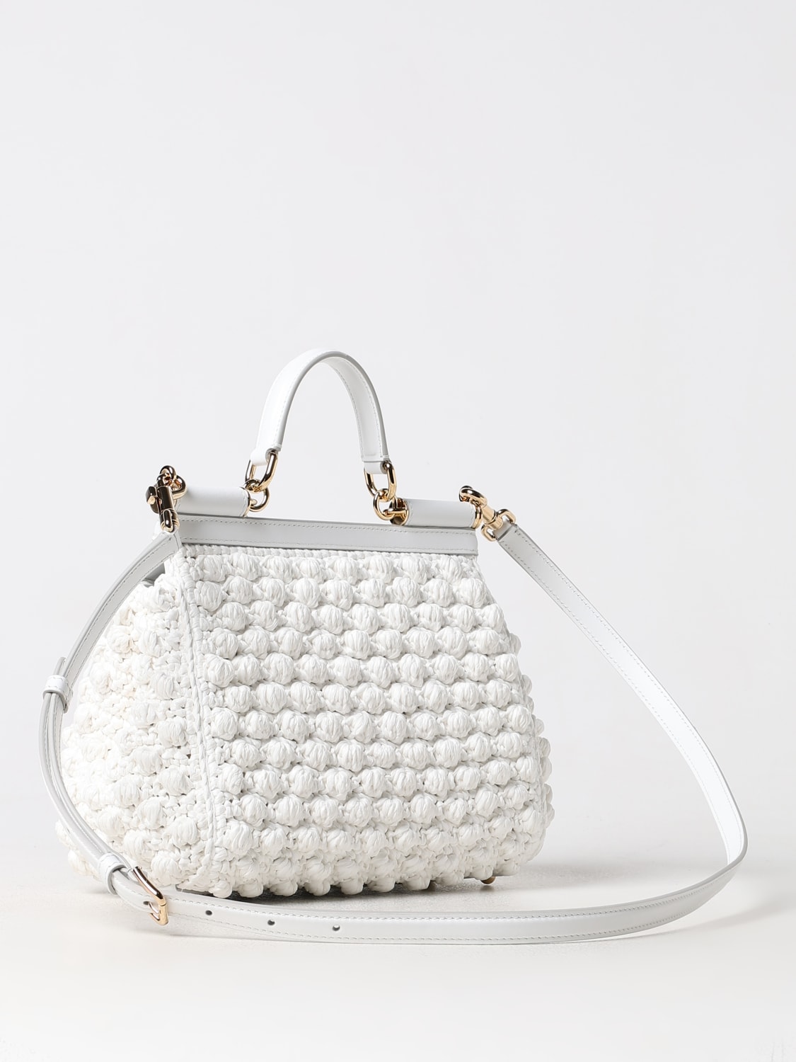 DOLCE & GABBANA HANDBAG: Handbag woman Dolce & Gabbana, White - Img 3