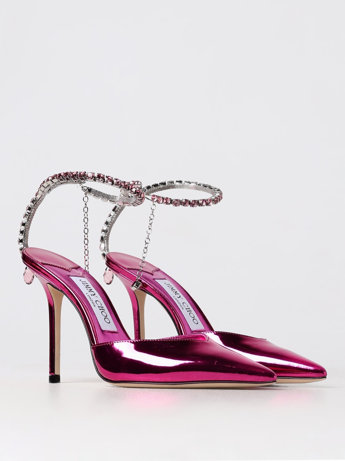 JIMMY CHOO HIGH HEEL SHOES: Pumps woman Jimmy Choo, Fuchsia - Img 2