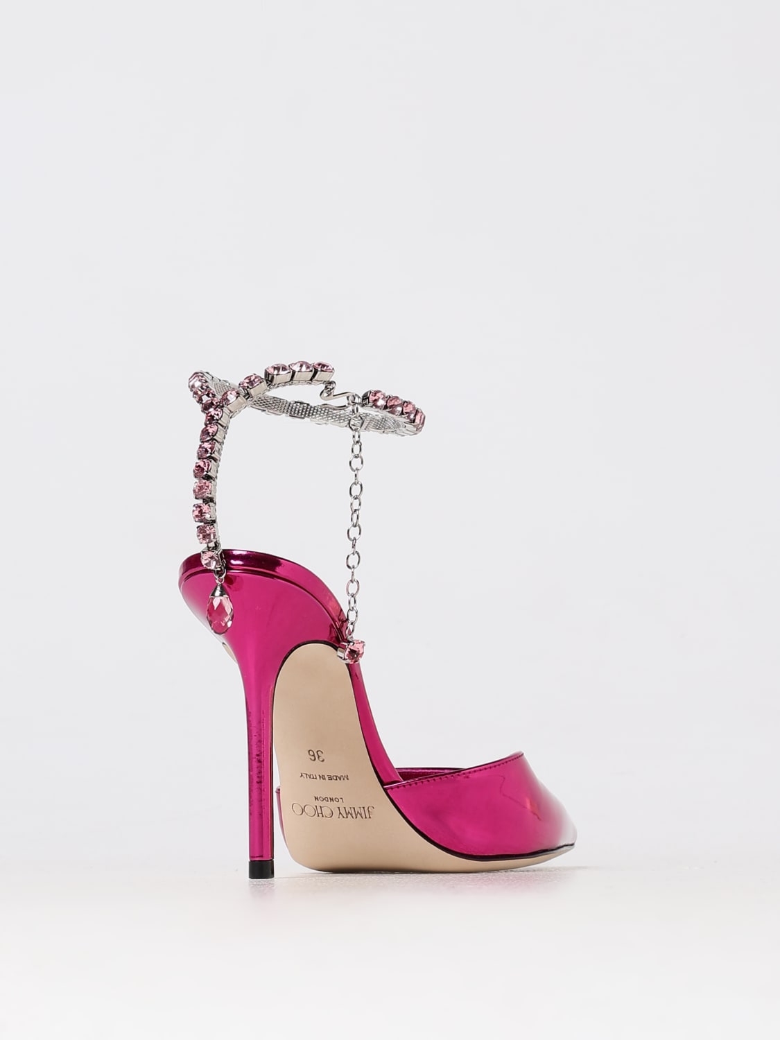 JIMMY CHOO HIGH HEEL SHOES: Pumps woman Jimmy Choo, Fuchsia - Img 3