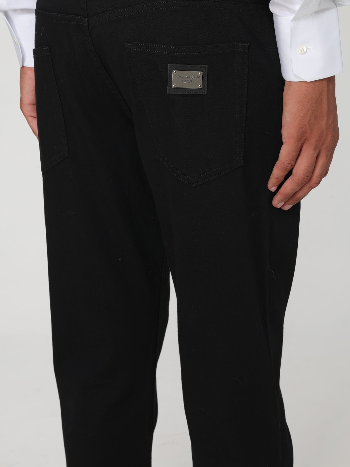 DOLCE & GABBANA PANTS: Pants men Dolce & Gabbana, Black - Img 5