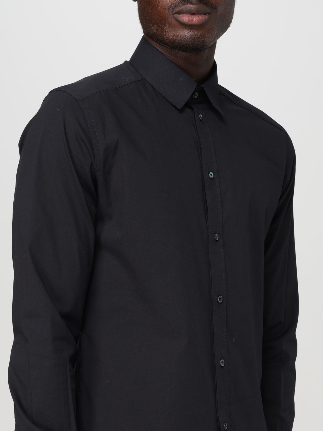 DOLCE & GABBANA CAMISA: Camisa hombre Dolce & Gabbana, Negro - Img 5