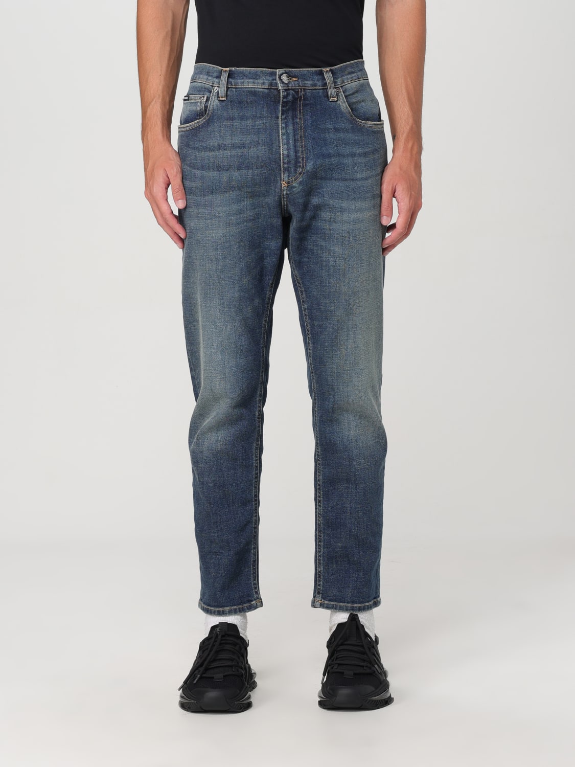 DOLCE & GABBANA JEANS: Pants men Dolce & Gabbana, Blue - Img 1