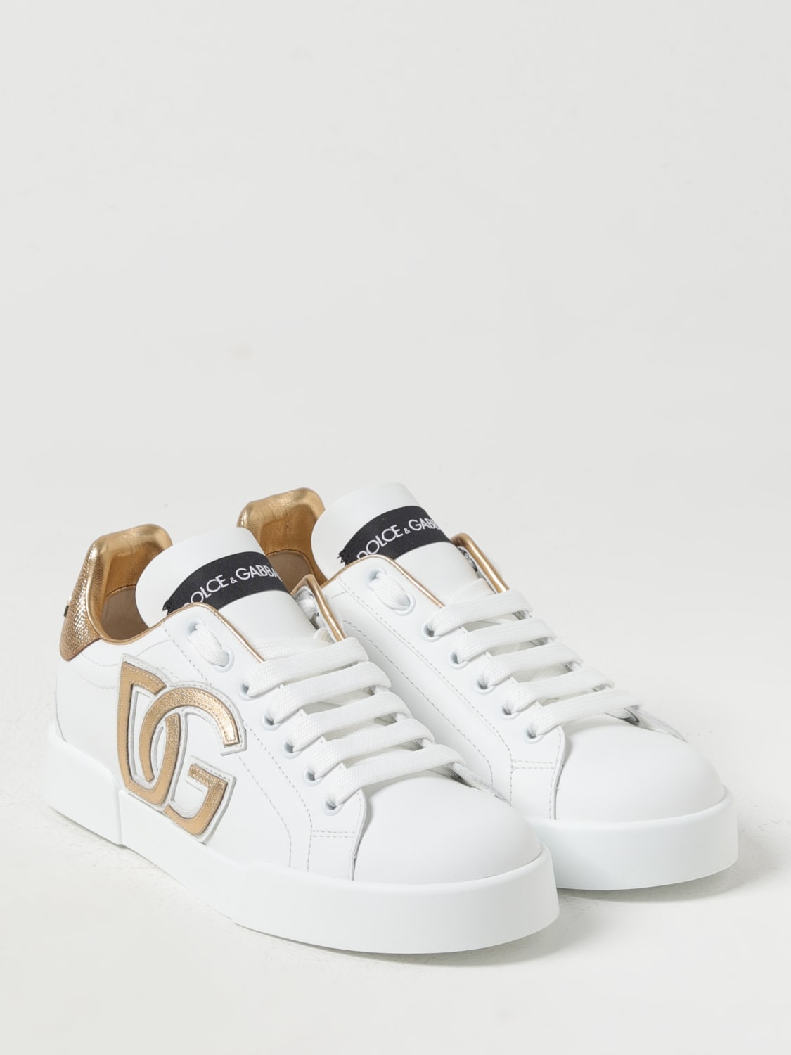 DOLCE & GABBANA SNEAKERS: Sneakers woman Dolce & Gabbana, White - Img 2