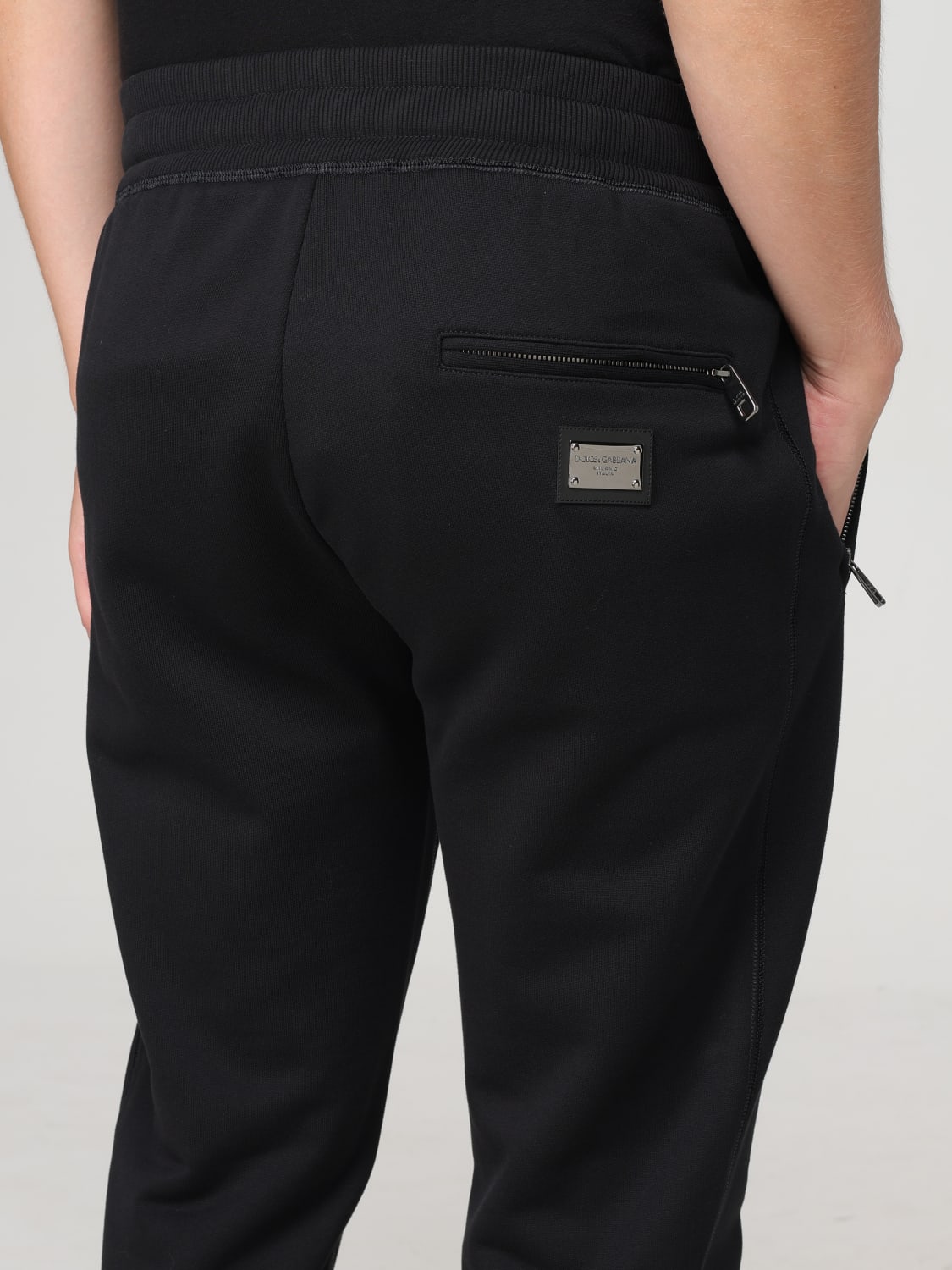 DOLCE & GABBANA PANTS: Pants men Dolce & Gabbana, Black - Img 5