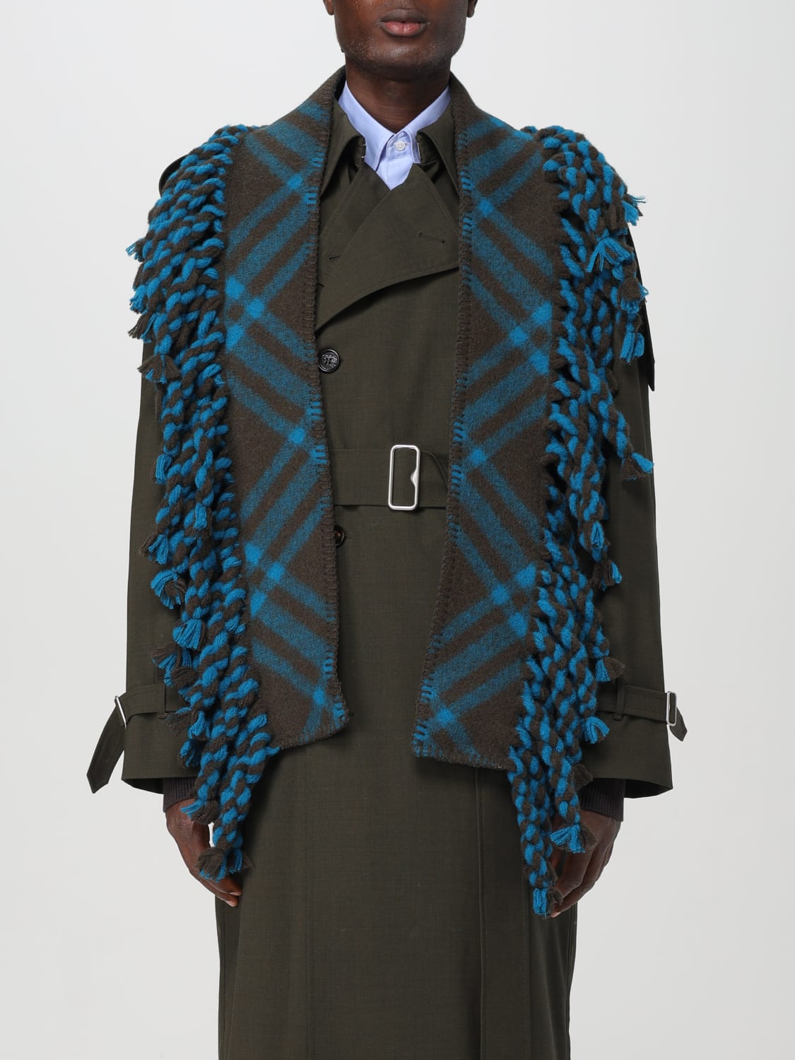 BURBERRY SCARF: Scarf men Burberry, Multicolor - Img 2