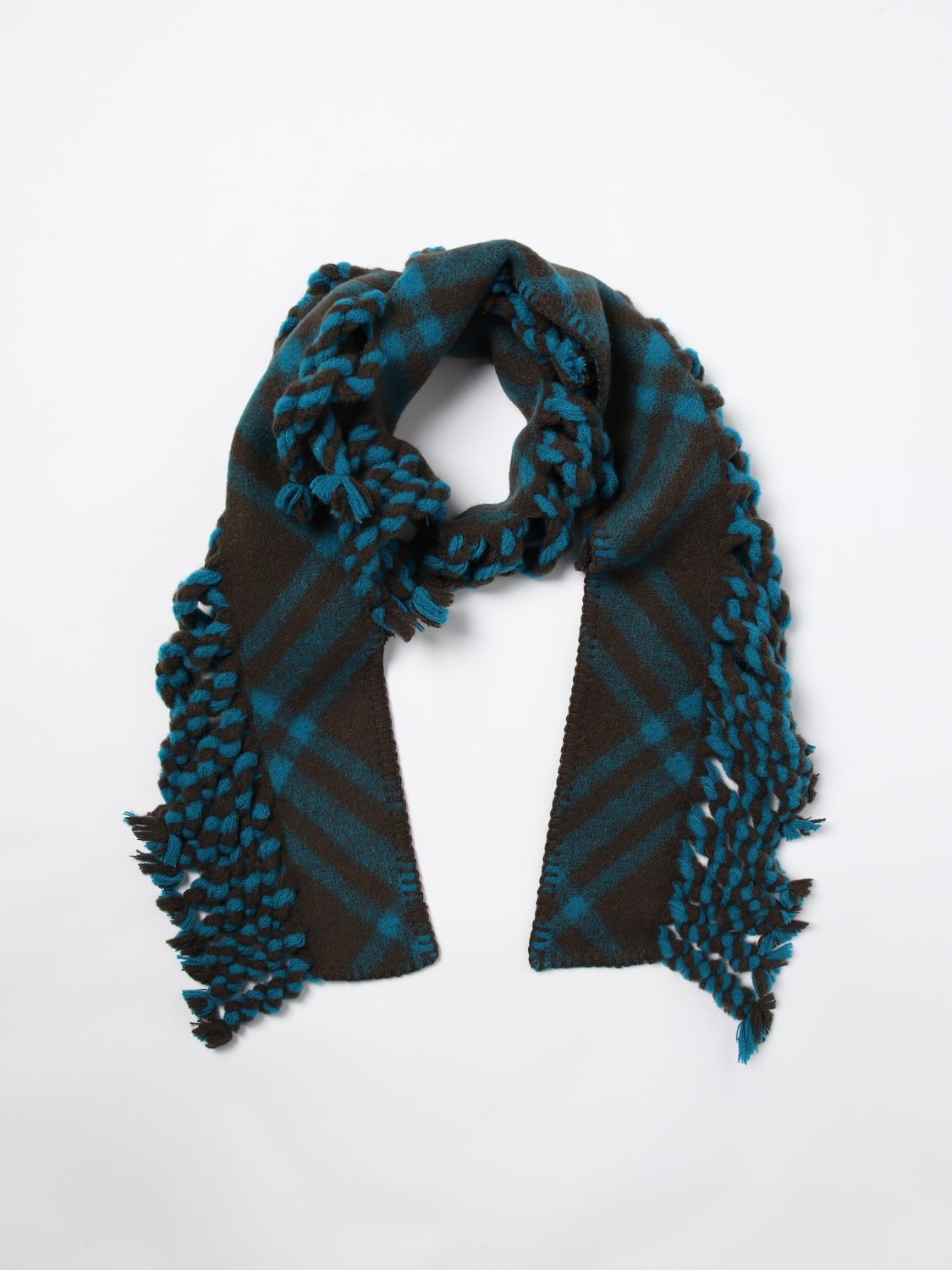 BURBERRY SCARF: Scarf men Burberry, Multicolor - Img 5