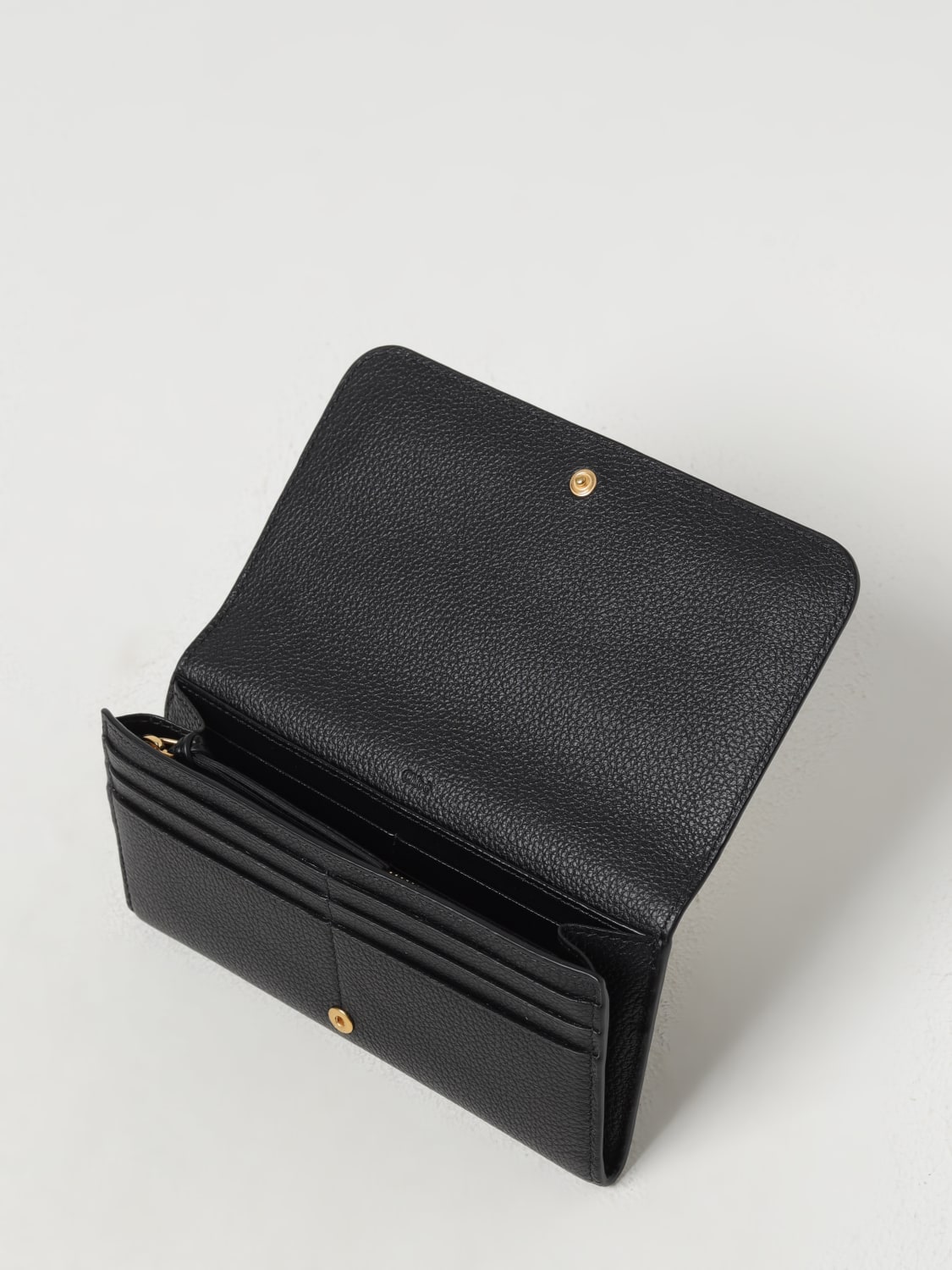 CHLOÉ WALLET: Wallet woman ChloÉ, Black - Img 2