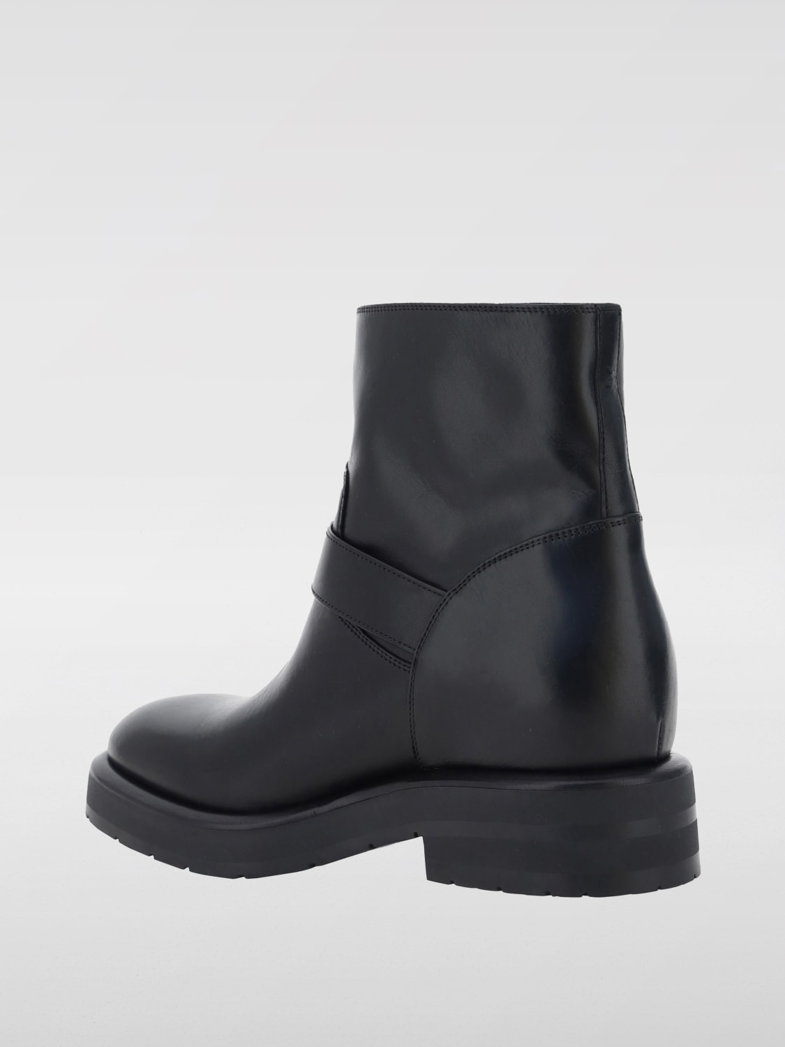 CHLOÉ FLAT ANKLE BOOTS: Boots woman ChloÉ, Black - Img 3