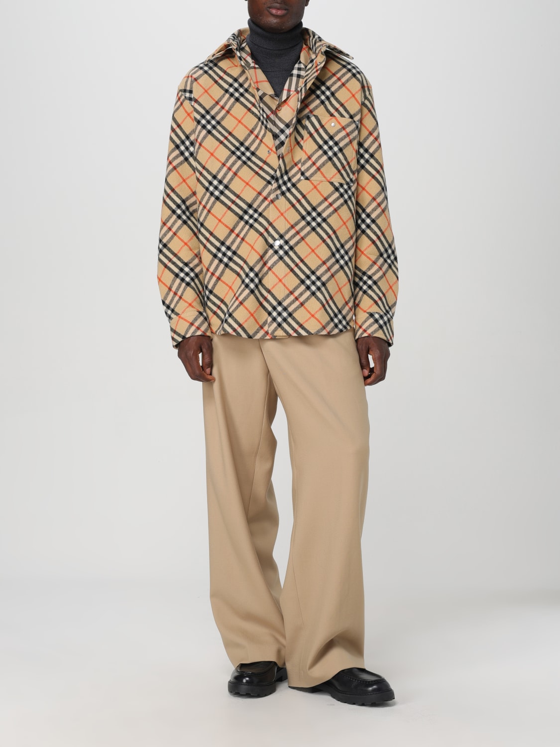 BURBERRY SHIRT: T-shirt men Burberry, Multicolor - Img 2