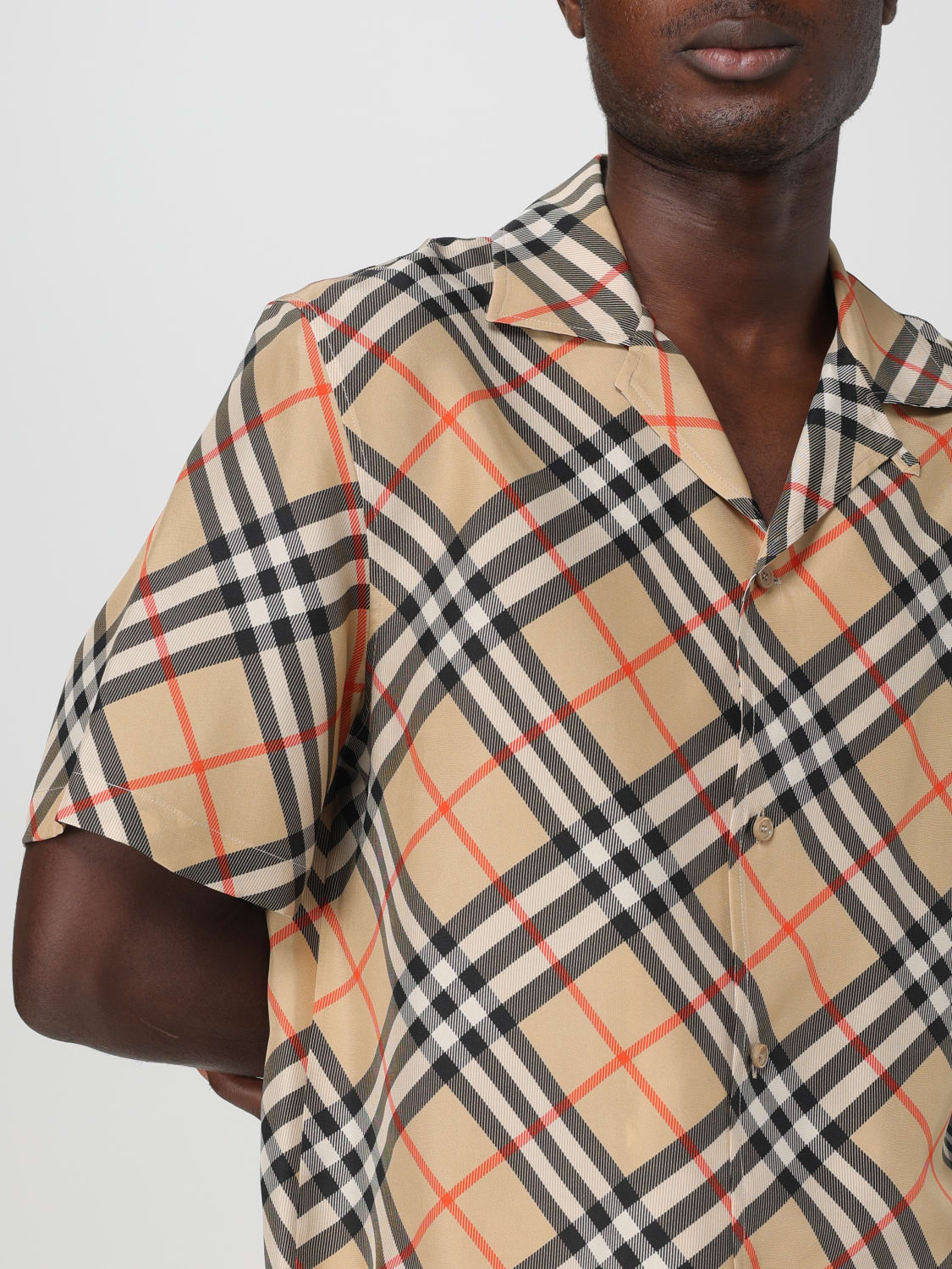 BURBERRY SHIRT: T-shirt men Burberry, Multicolor - Img 5