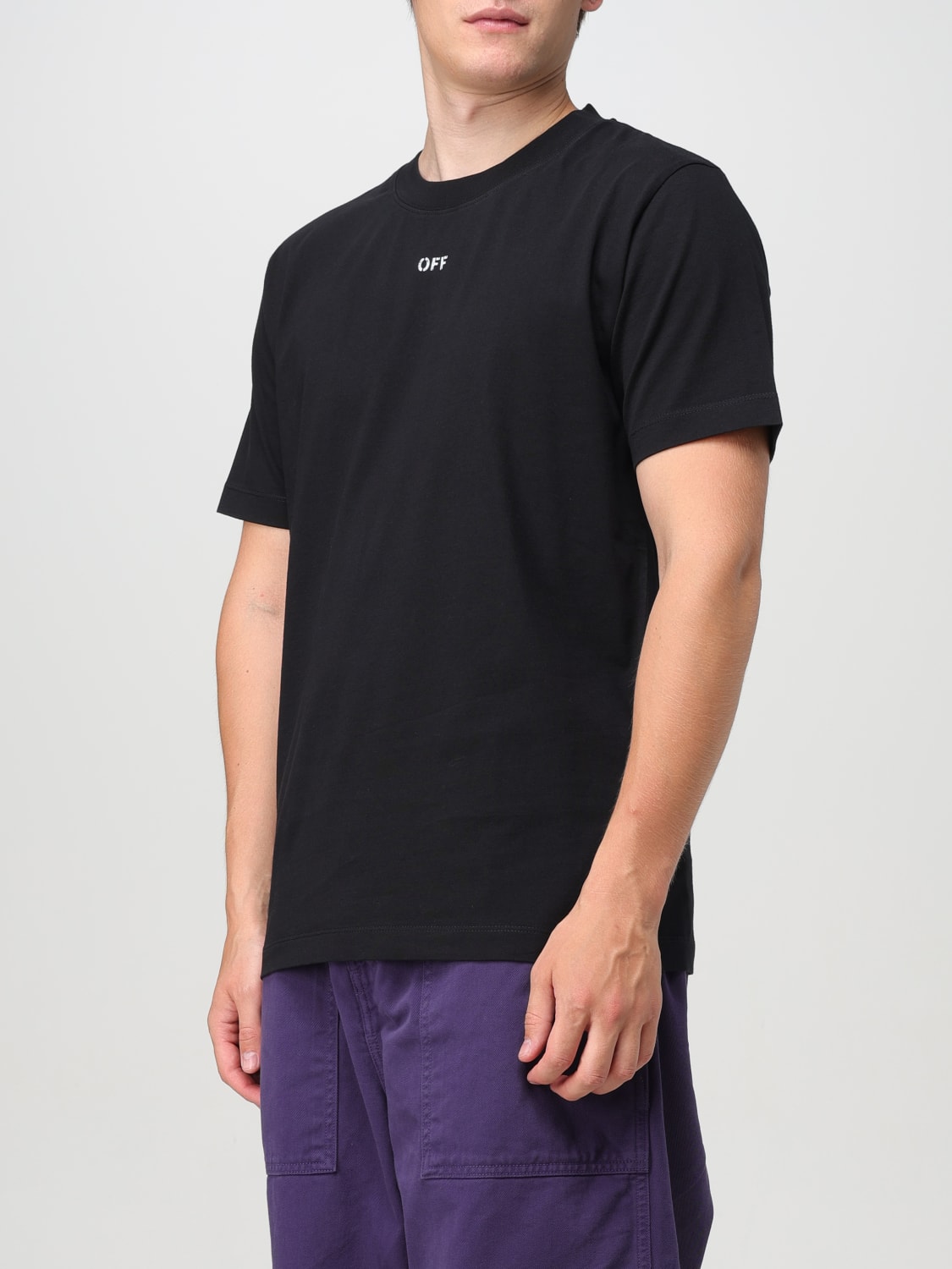 OFF-WHITE T-SHIRT: Hemd herren Off-white, Schwarz - Img 4