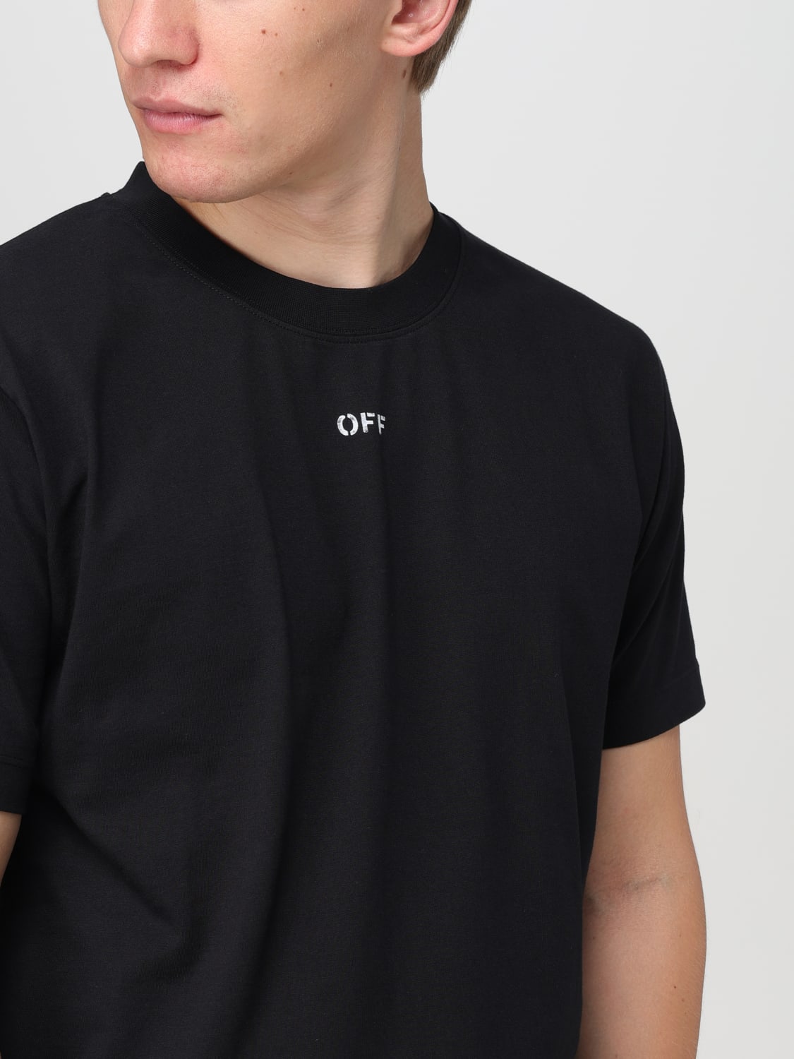 OFF-WHITE T-SHIRT: Hemd herren Off-white, Schwarz - Img 5