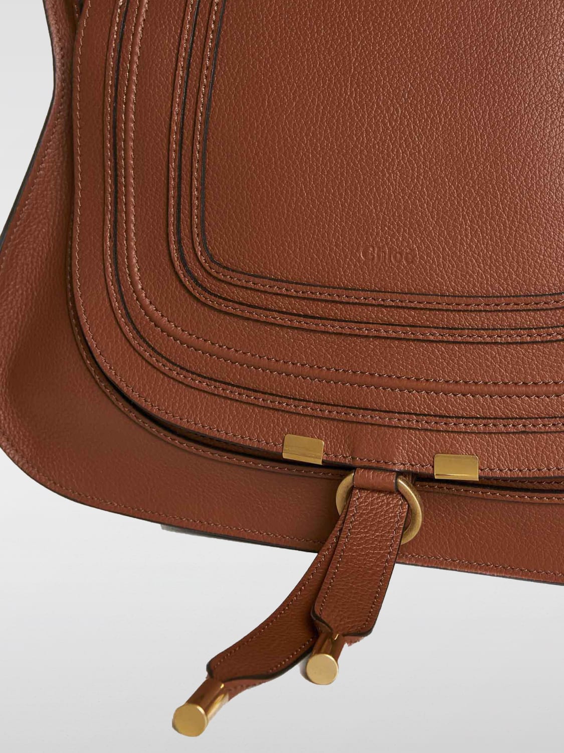 ハンドバッグ CHLOE Woman Handbag Brown CHC22AS660I31 25M CHLOE' Marcie shoulder bag Woman CHC22AS660I31 25M Brown | eBay