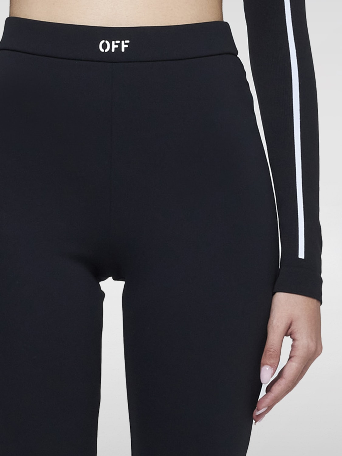 OFF-WHITE PANTALÓN: Pantalón mujer Off-white, Negro - Img 3