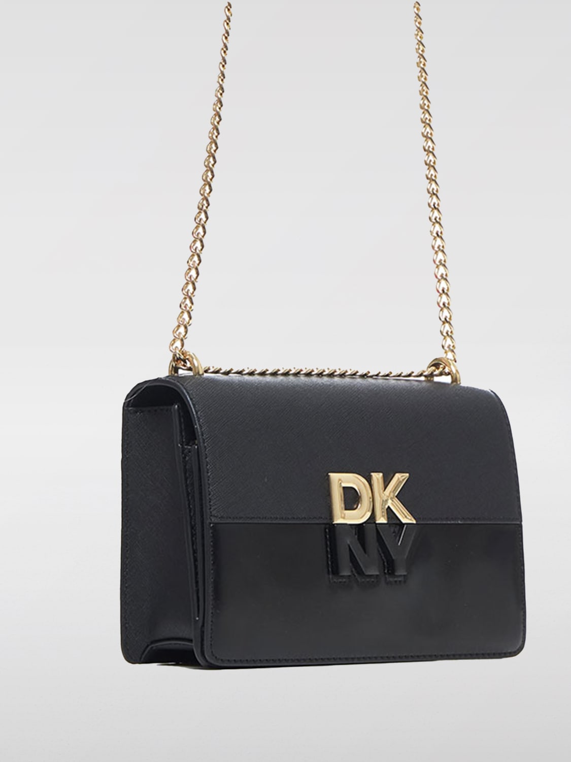 DKNY MINI SAC À MAIN: Sac porté épaule femme Dkny, Noir - Img 3