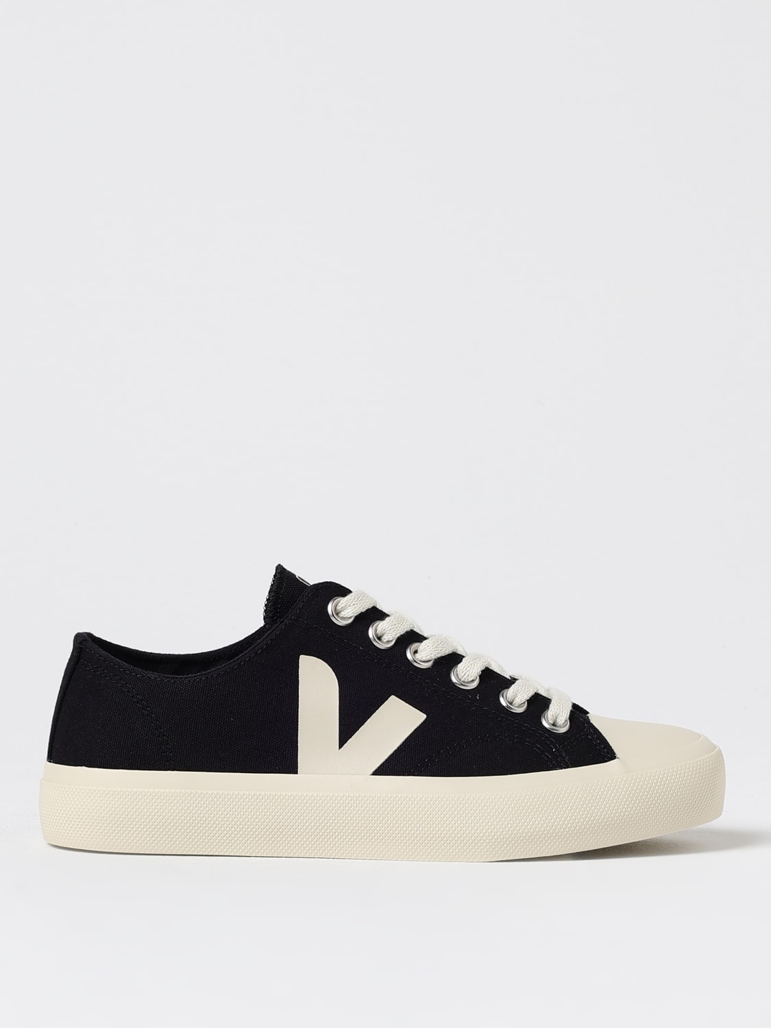 VEJA SNEAKERS: Sneakers Wata II Veja in canvas , Nero - Img 1