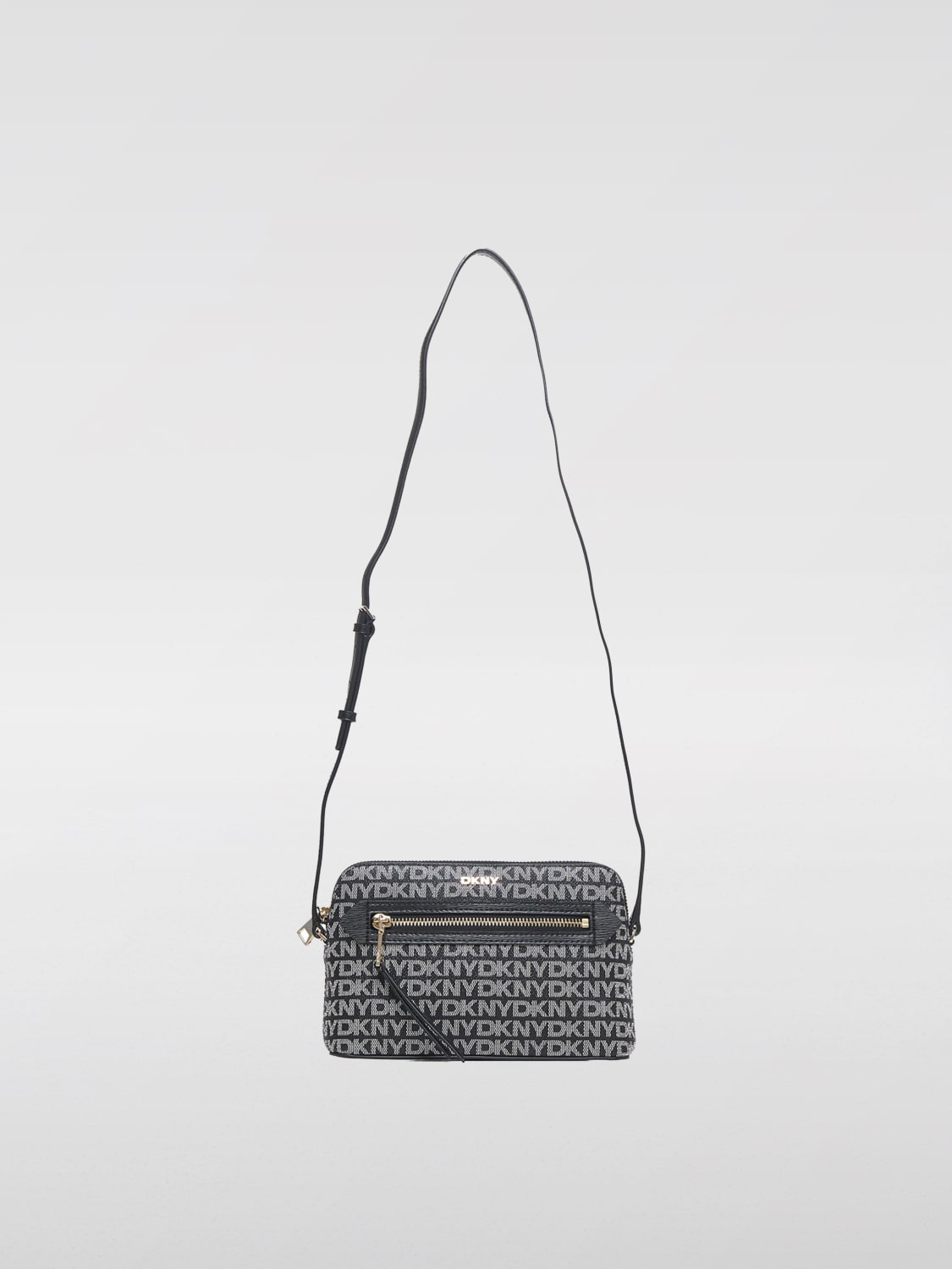 DKNY MINI BAG: Shoulder bag woman Dkny, Black - Img 1