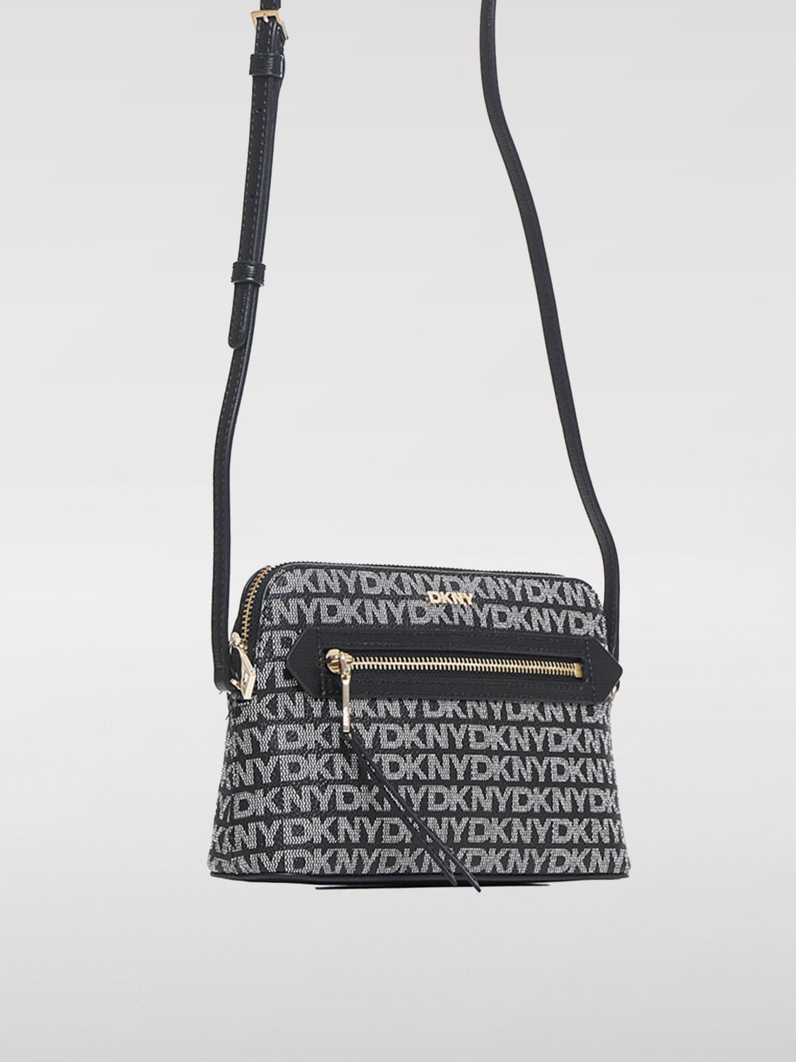 DKNY MINI BAG: Shoulder bag woman Dkny, Black - Img 3