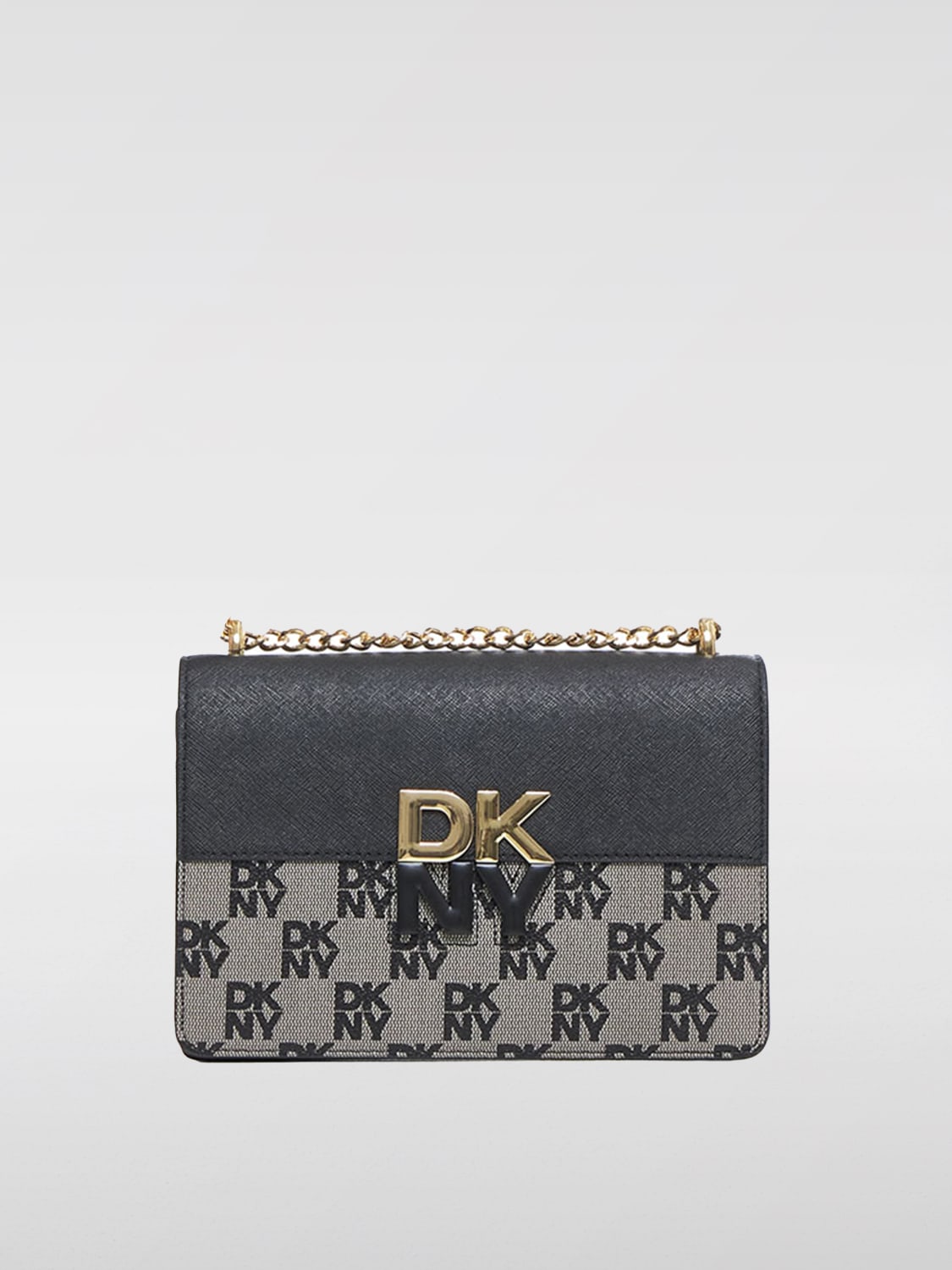 DKNY MINI BAG: Shoulder bag woman Dkny, Black - Img 1