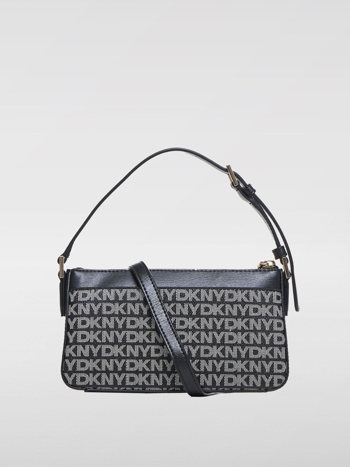 DKNY MINI BAG: Shoulder bag woman Dkny, Black - Img 2