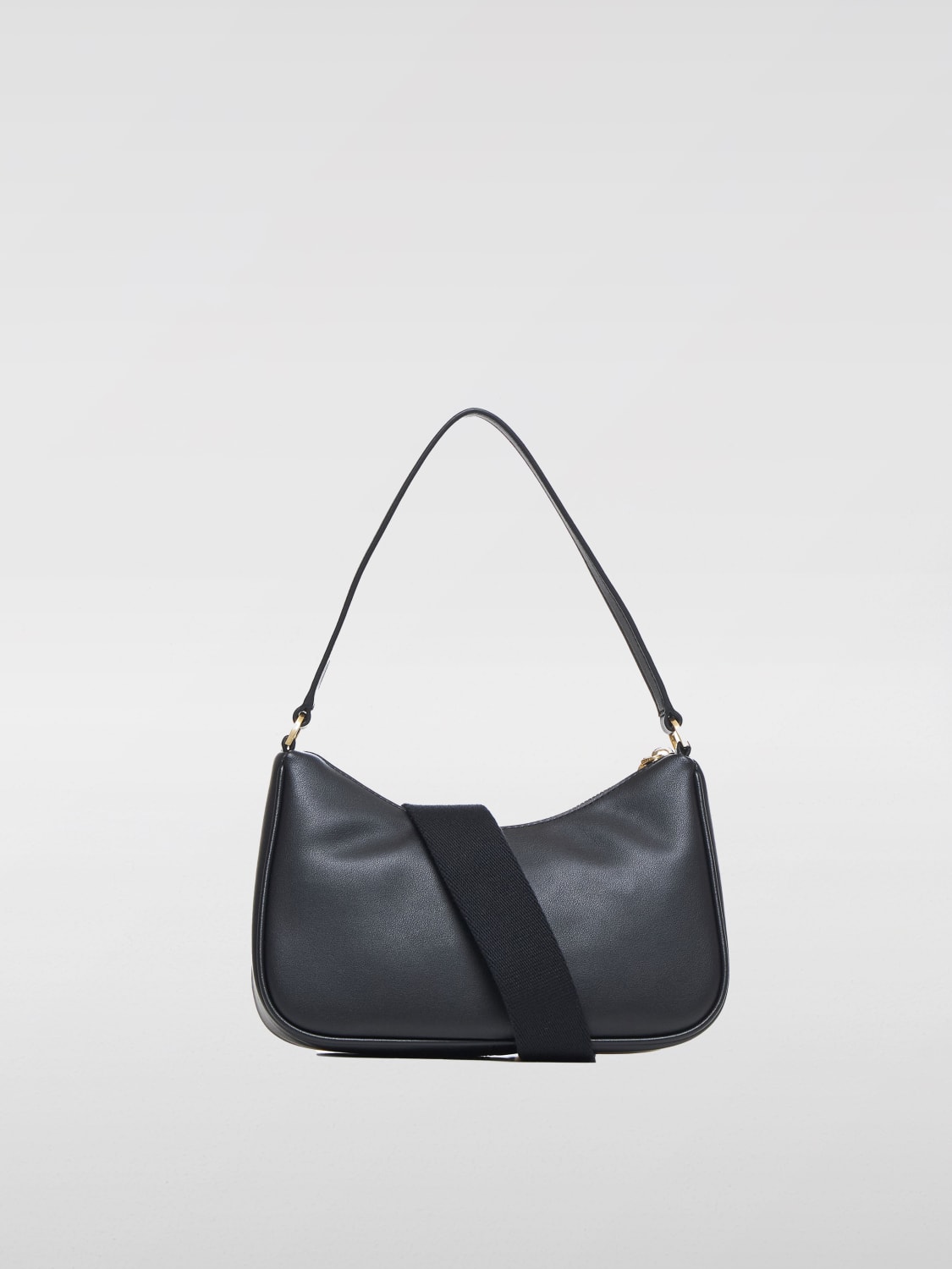 DKNY BORSA A SPALLA: Borsa Philo Dkny in pelle , Nero - Img 2