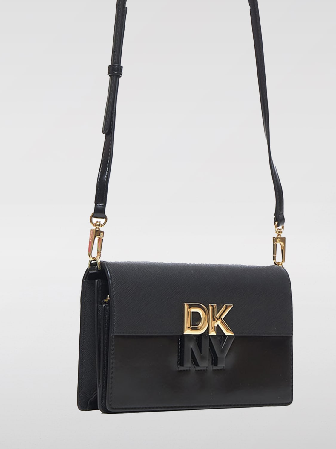 DKNY MINI SAC À MAIN: Sac porté épaule femme Dkny, Noir - Img 3