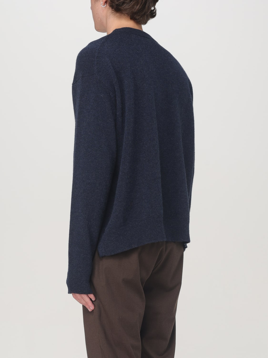 ROBERTO COLLINA PULL: Pull homme Roberto Collina, Bleu - Img 2