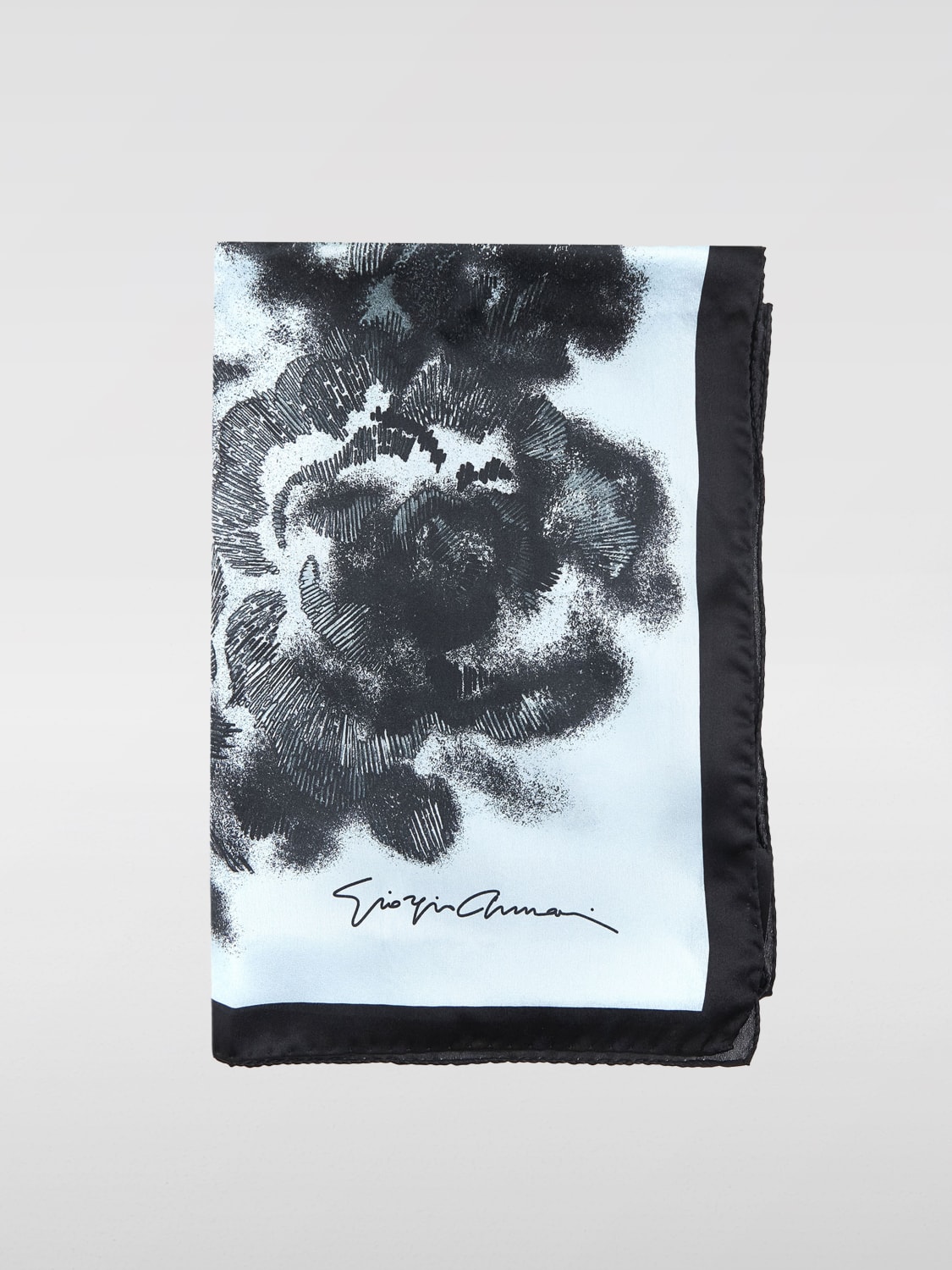 Giglio Foulard in seta Giorgio Armani