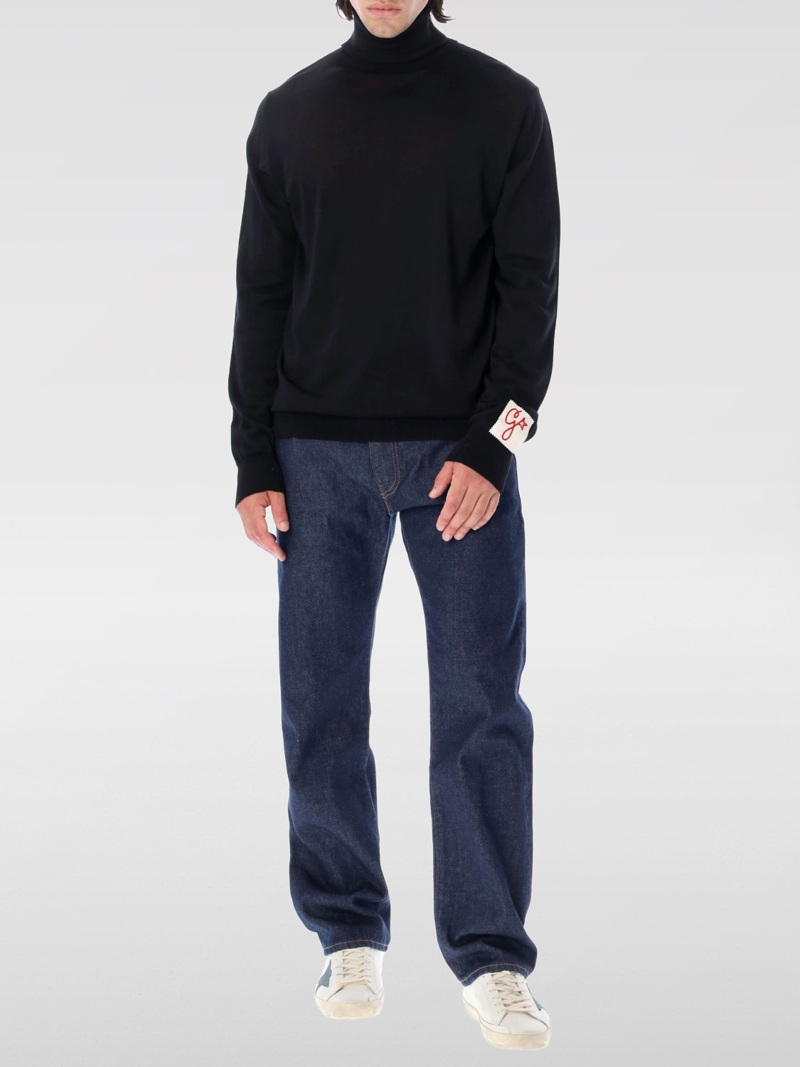 GOLDEN GOOSE SWEATER: Sweater men Golden Goose, Black - Img 2