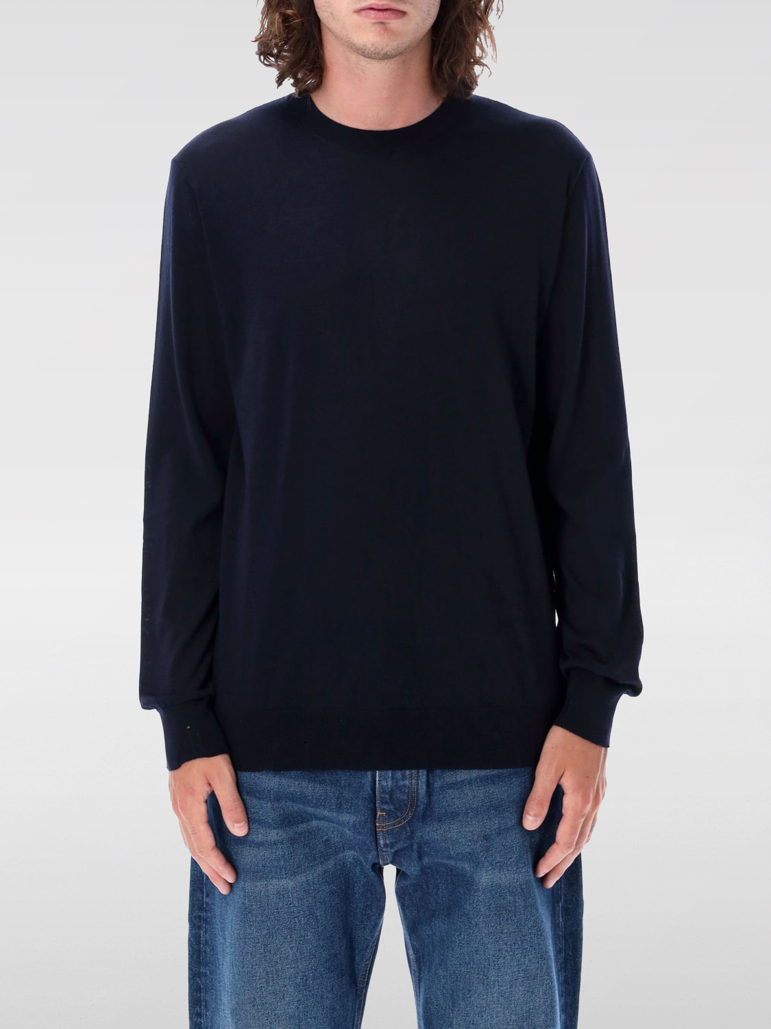 GOLDEN GOOSE SWEATER: Sweater men Golden Goose, Blue - Img 1