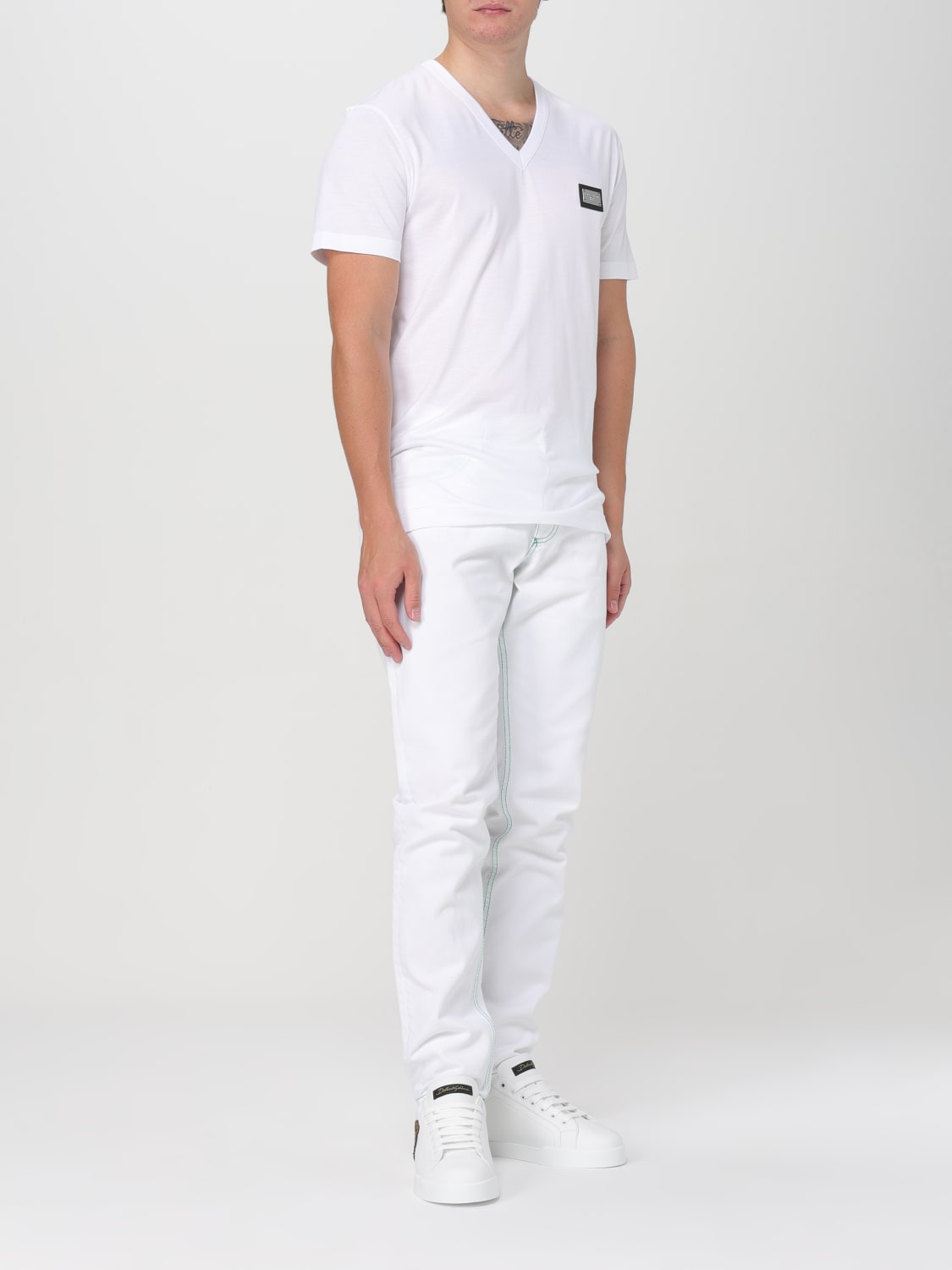 DOLCE & GABBANA T-SHIRT: T-shirt men Dolce & Gabbana, White - Img 2