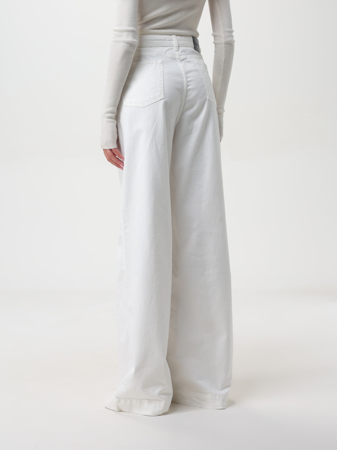 PINKO PANTS: Pants woman Pinko, White - Img 2