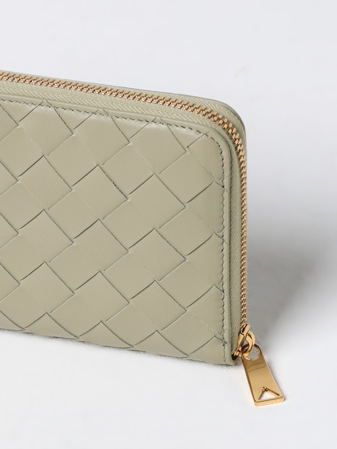 BOTTEGA VENETA WALLET: Wallet woman Bottega Veneta, Sage - Img 4