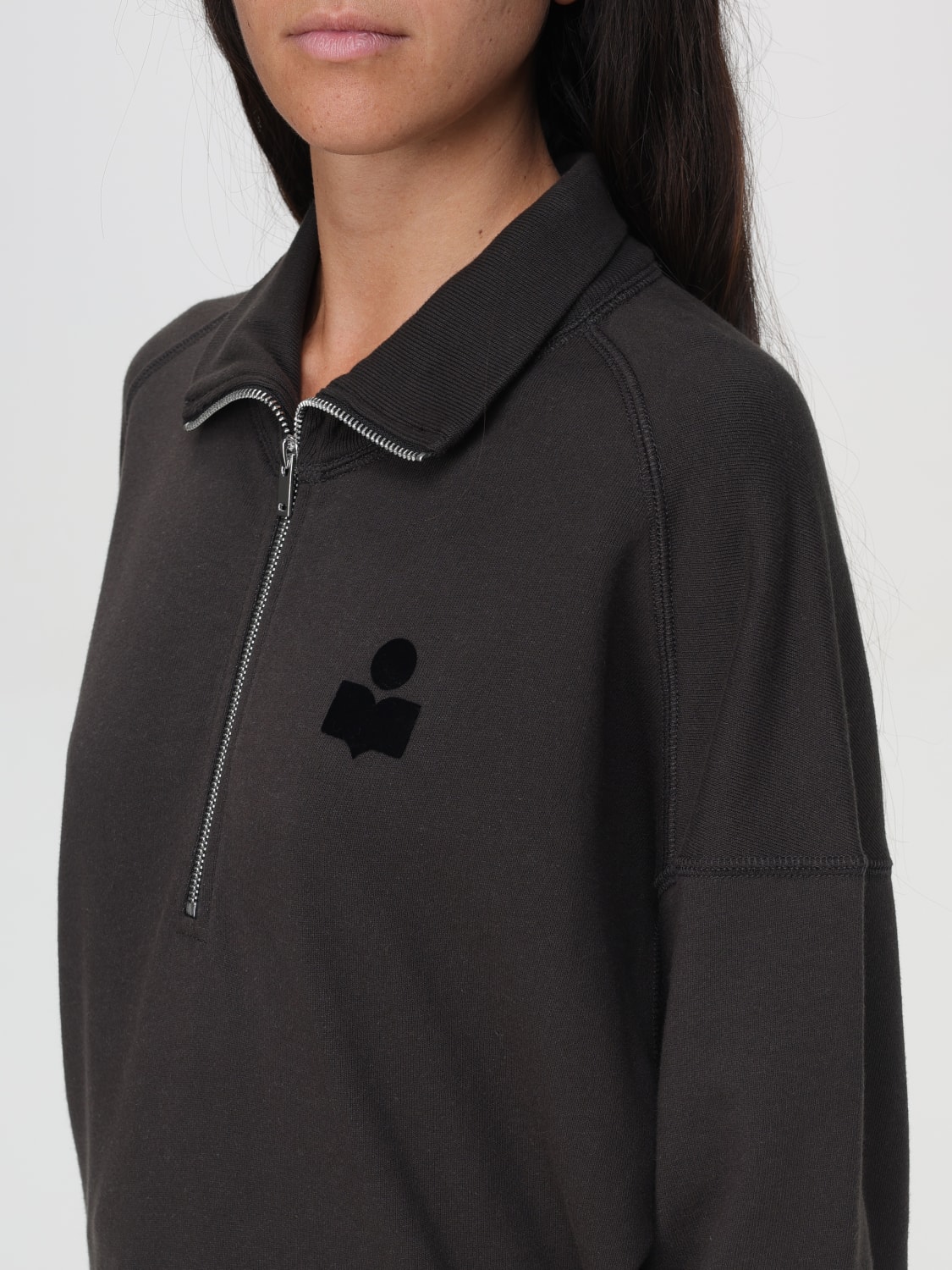 ISABEL MARANT ETOILE SWEATSHIRT: Sweater woman Isabel Marant Etoile, Black - Img 4