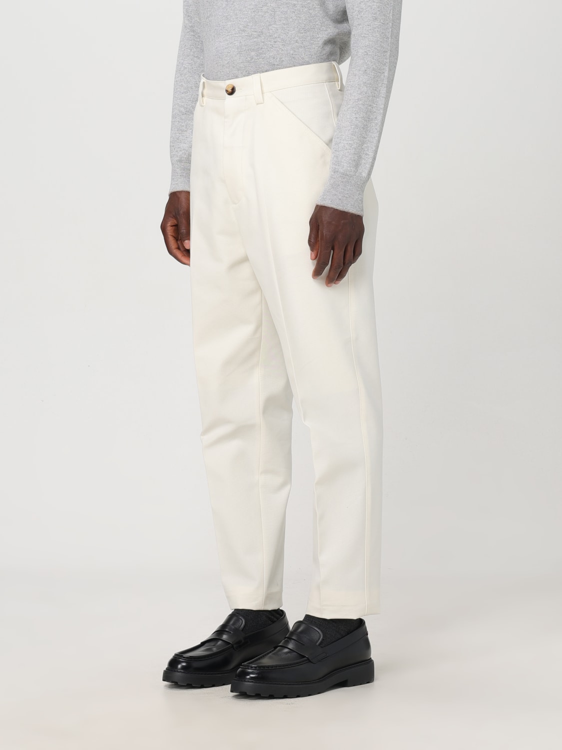 BRUNELLO CUCINELLI PANTS: Pants men Brunello Cucinelli, White - Img 4