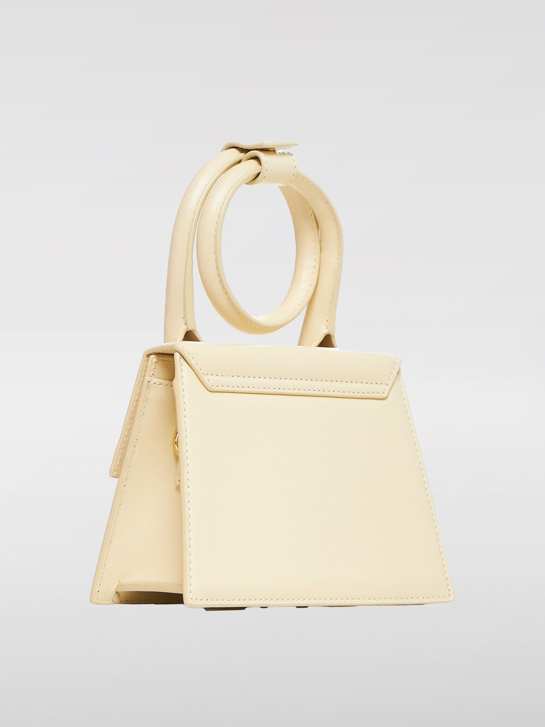 JACQUEMUS MINI BAG: Shoulder bag woman Jacquemus, White - Img 2