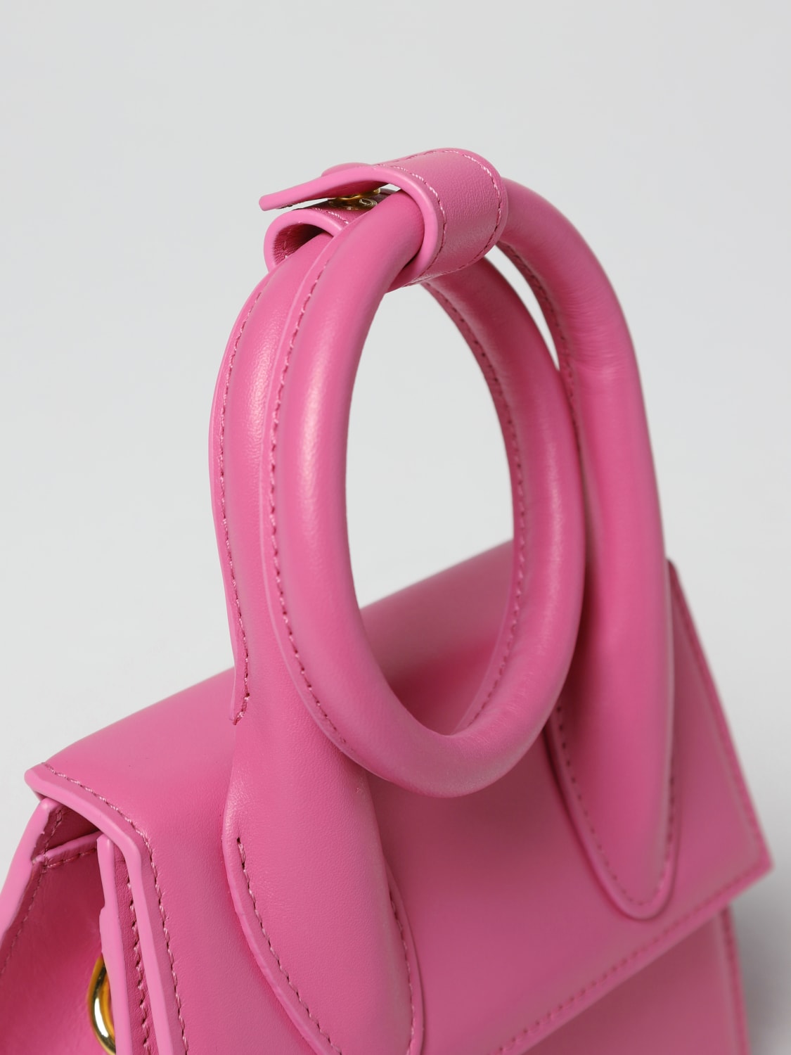 JACQUEMUS MINI BOLSO: Bolso de hombro mujer Jacquemus, Rosa - Img 3