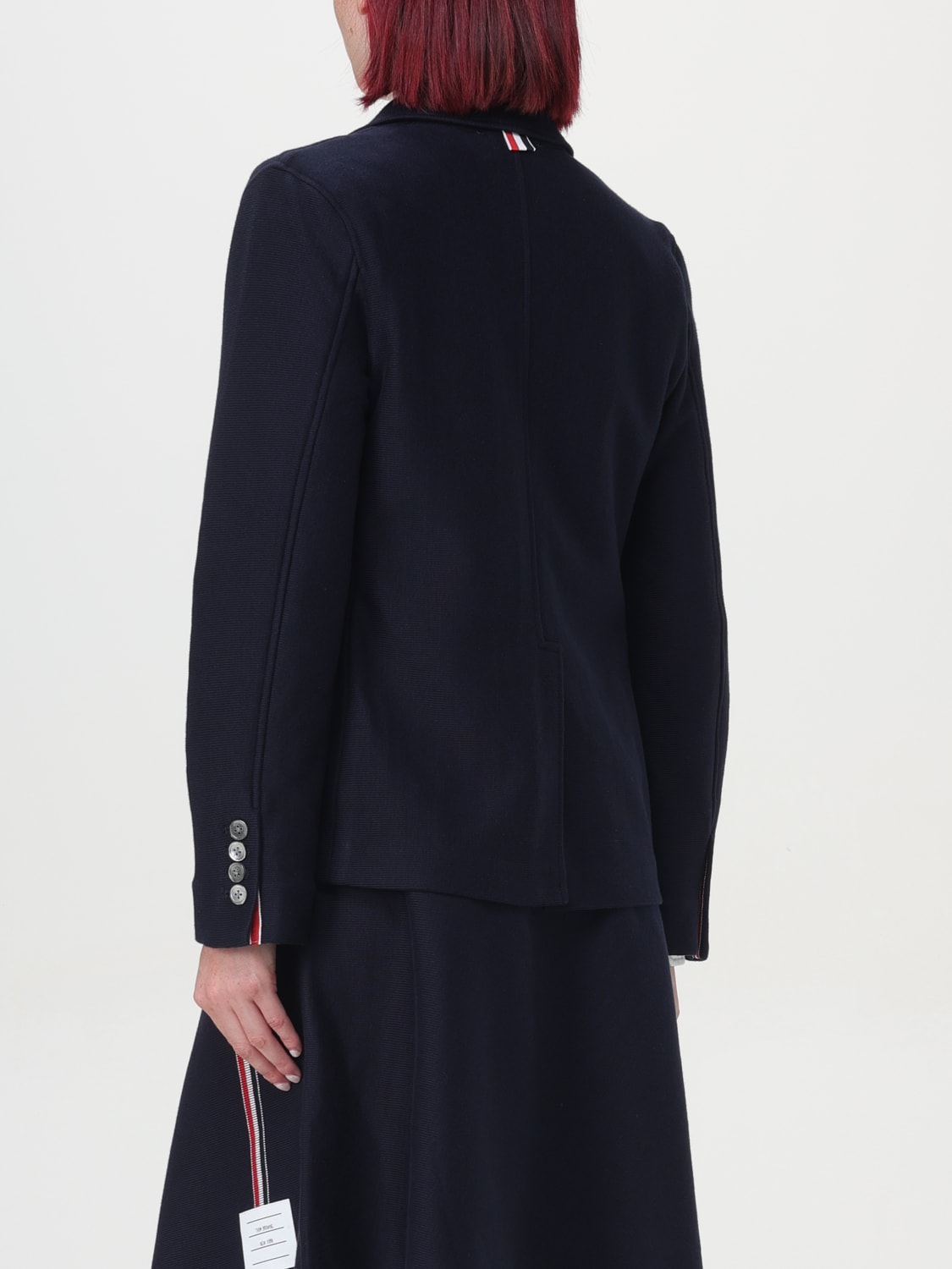 THOM BROWNE BLAZER: Thom Browne women's blazer, Navy - Img 3