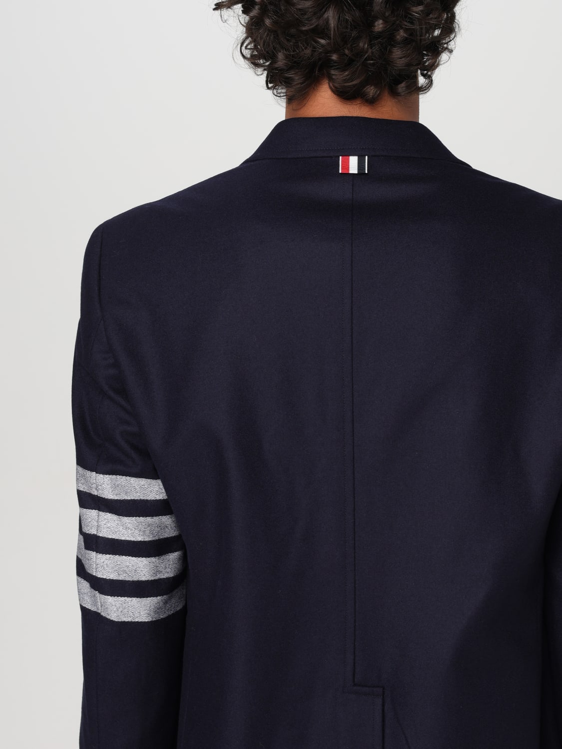 THOM BROWNE VESTE: Veste homme Thom Browne, Bleu Marine - Img 5