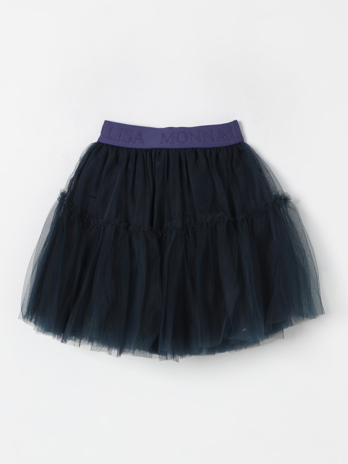 MONNALISA SKIRT: Skirt kids Monnalisa, Blue - Img 1