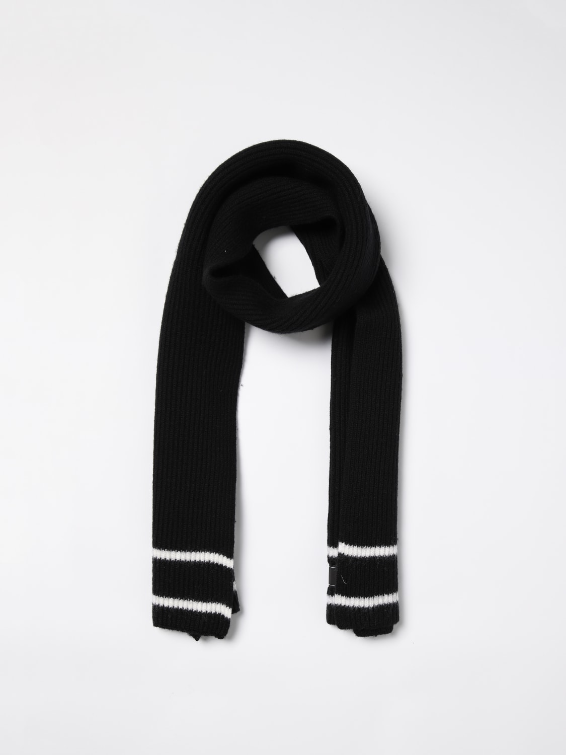 BALMAIN BOY'S SCARF: Boy's scarf kids Balmain, Black - Img 2