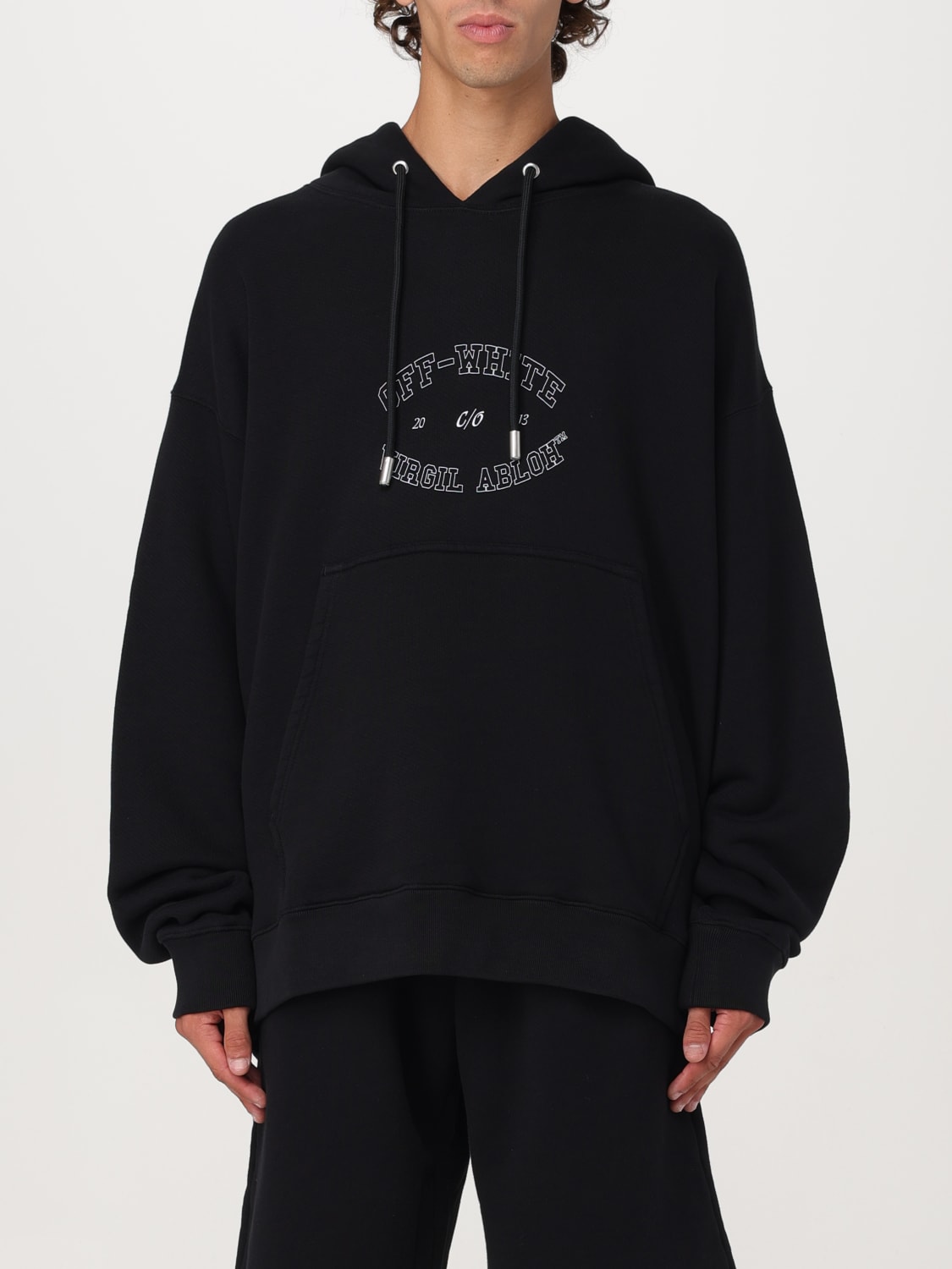 OFF-WHITE SWEATSHIRT: Sweatshirt men Off-white, Black - Img 1