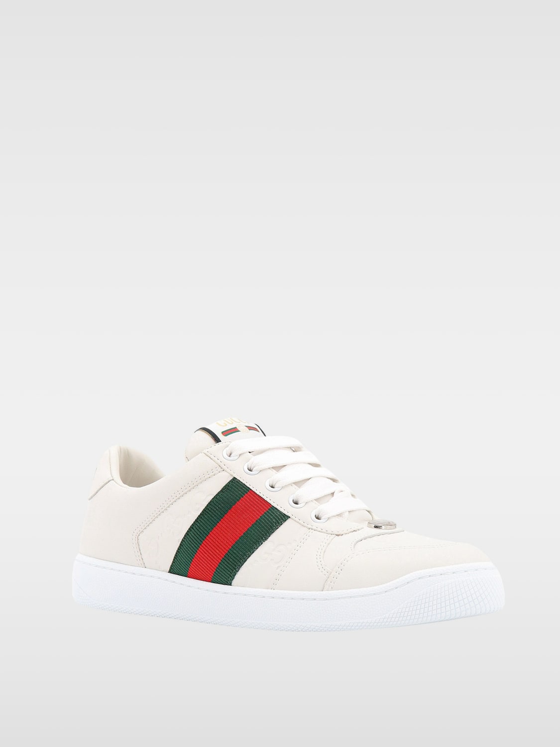 GUCCI SNEAKERS: Schuhe damen Gucci, Weiß - Img 2