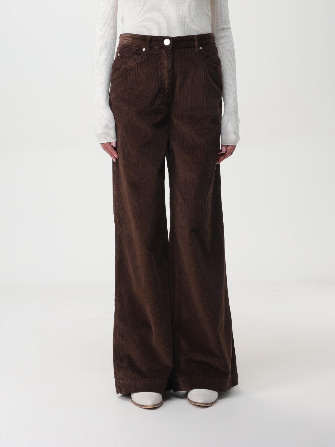 PINKO JEANS: Jeans woman Pinko, Brown - Img 1